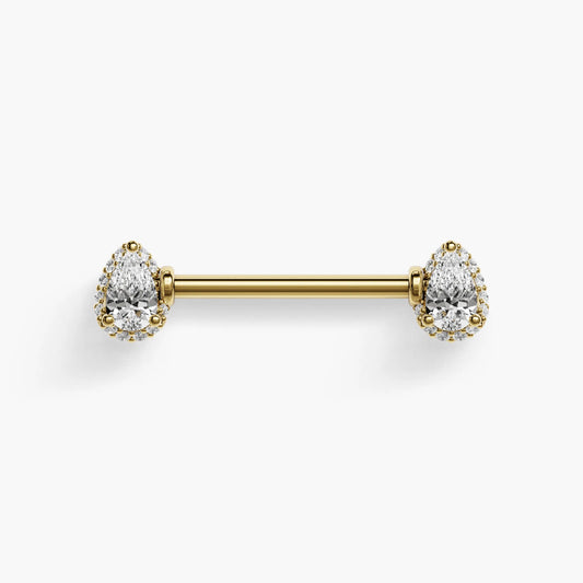 La Femme Diamond Nipple Barbell