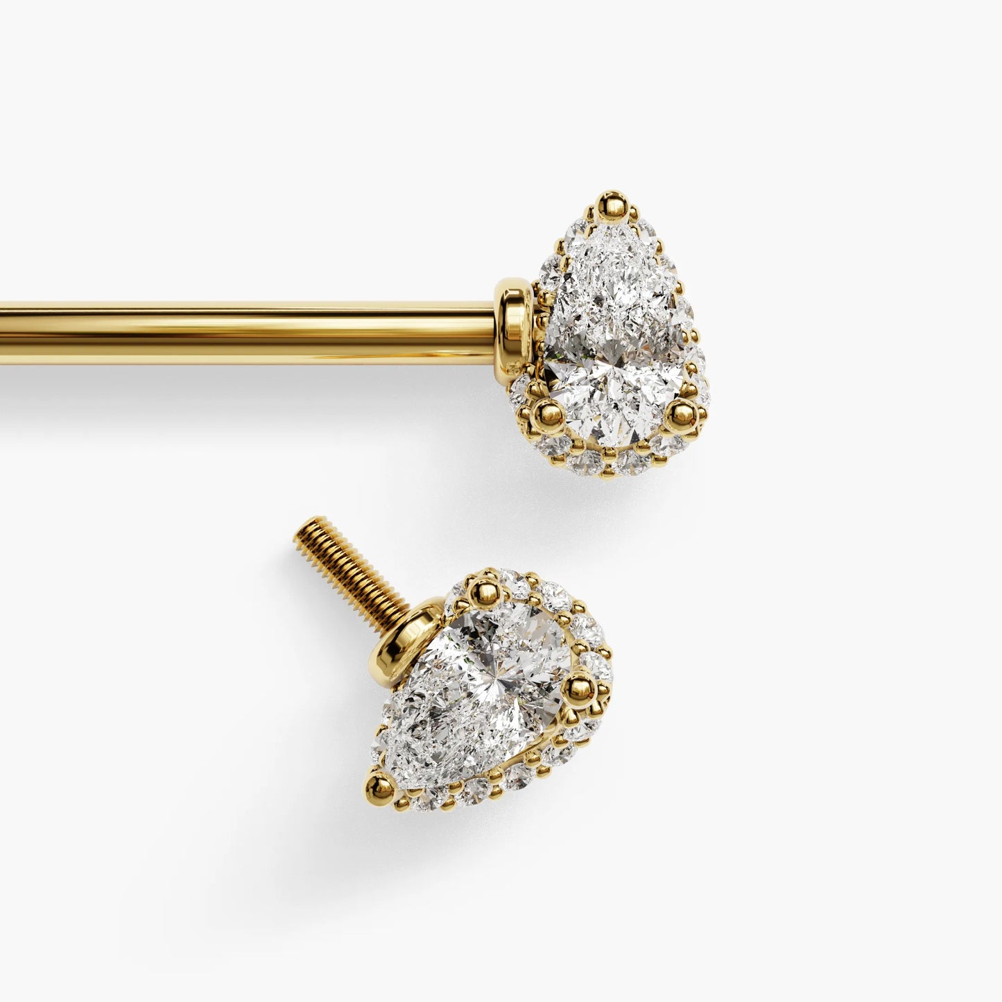 La Femme Diamond Nipple Barbell