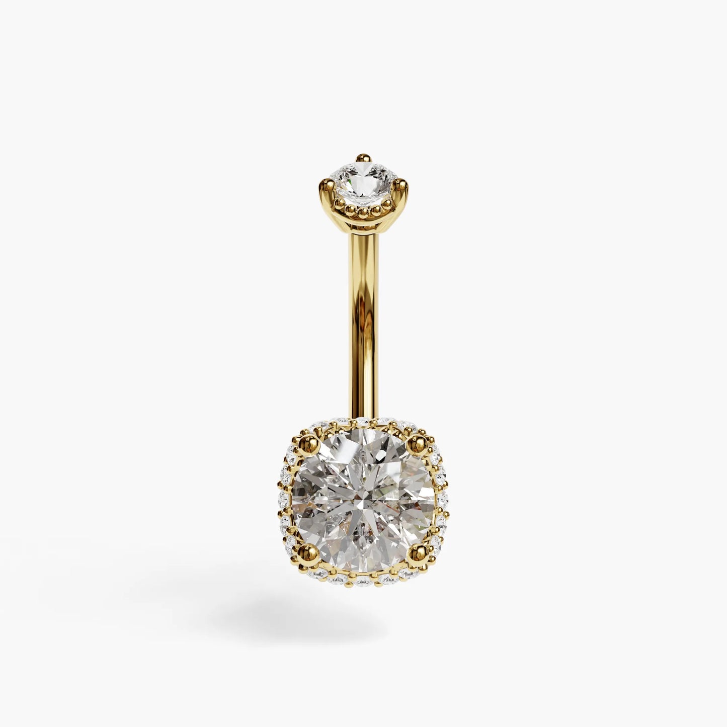 La Femme Orb Pavé 1.5 ct. Diamond Belly Ring