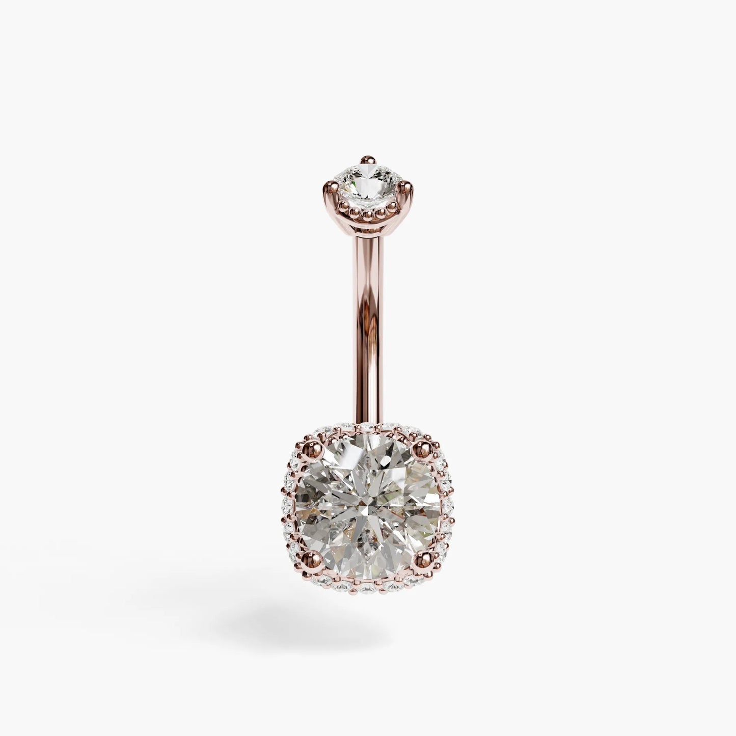 La Femme Orb Pavé 1.5 ct. Diamond Belly Ring