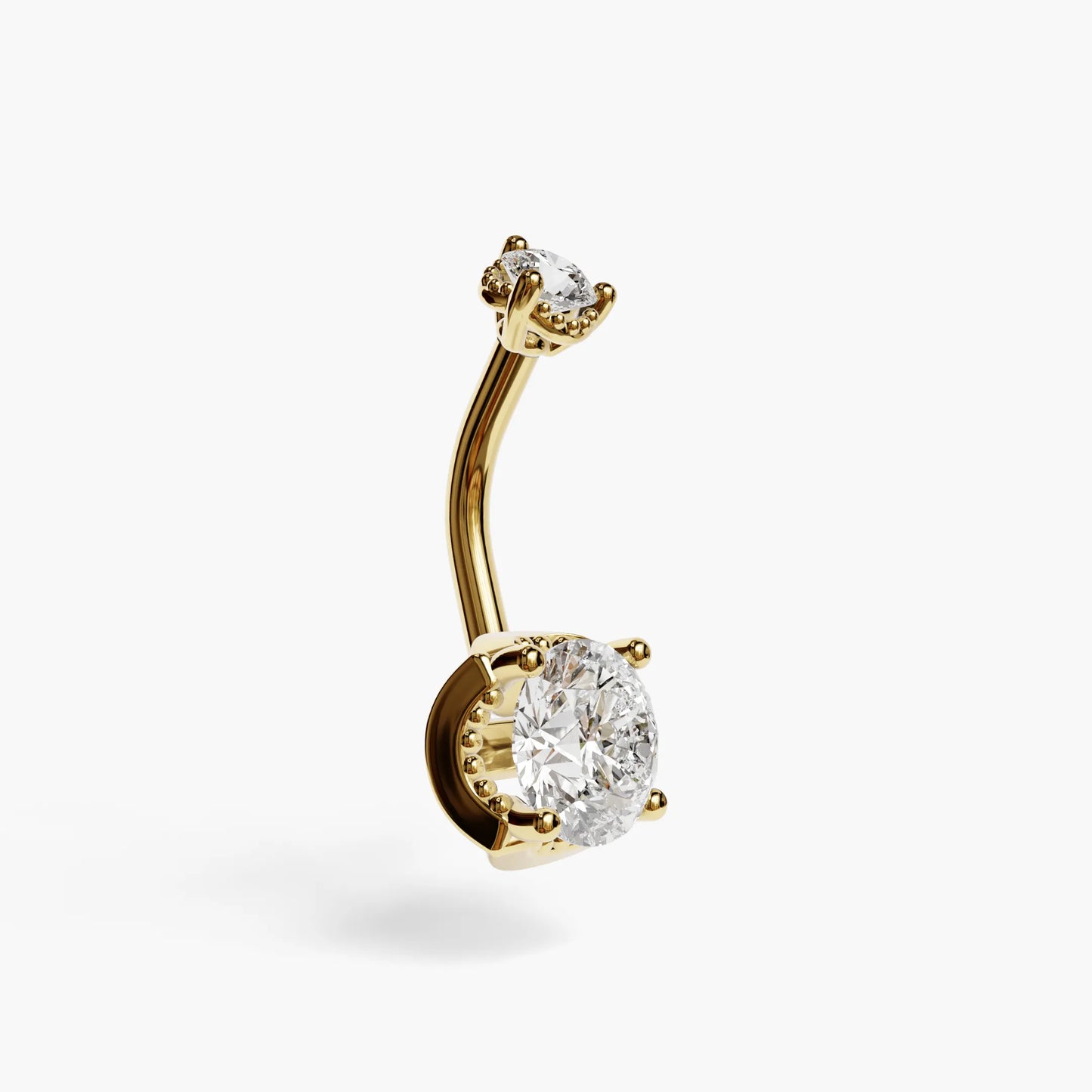 La Femme Orb 1.5 ct. Diamond Belly Ring