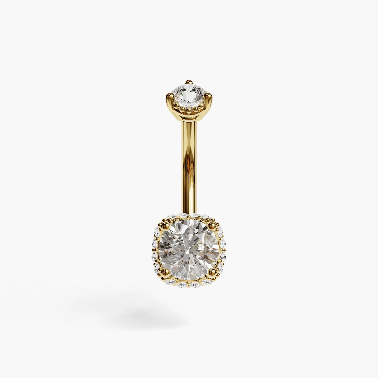 La Femme Orb Pavé 1.1 ct. Diamond Belly Ring