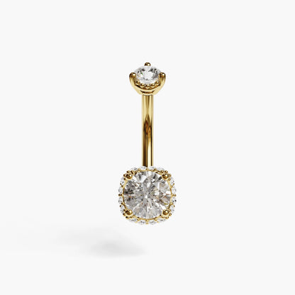 La Femme Orb Pavé 1.1 ct. Diamond Belly Ring