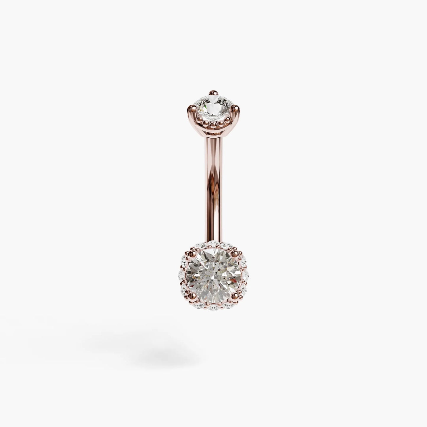 La Femme Orb Pavé 0.8 ct. Diamond Belly Ring