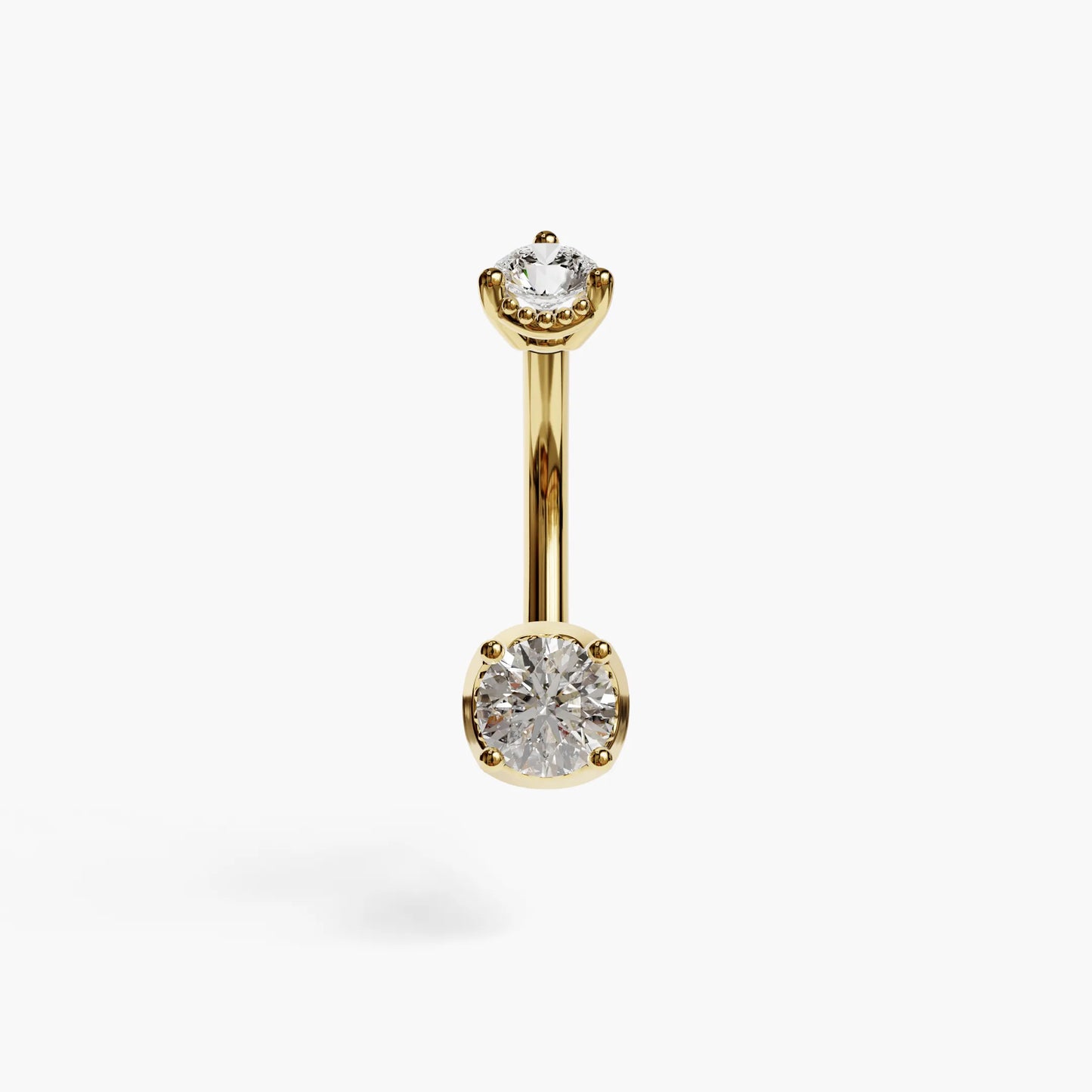 La Femme Orb 0.8 ct. Diamond Belly Ring