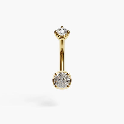 La Femme Orb 0.8 ct. Diamond Belly Ring