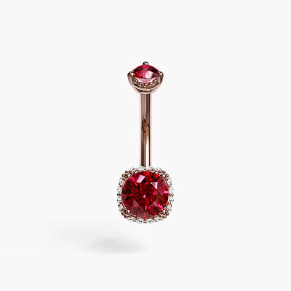 La Femme Cherry 1.1 ct. Belly Ring