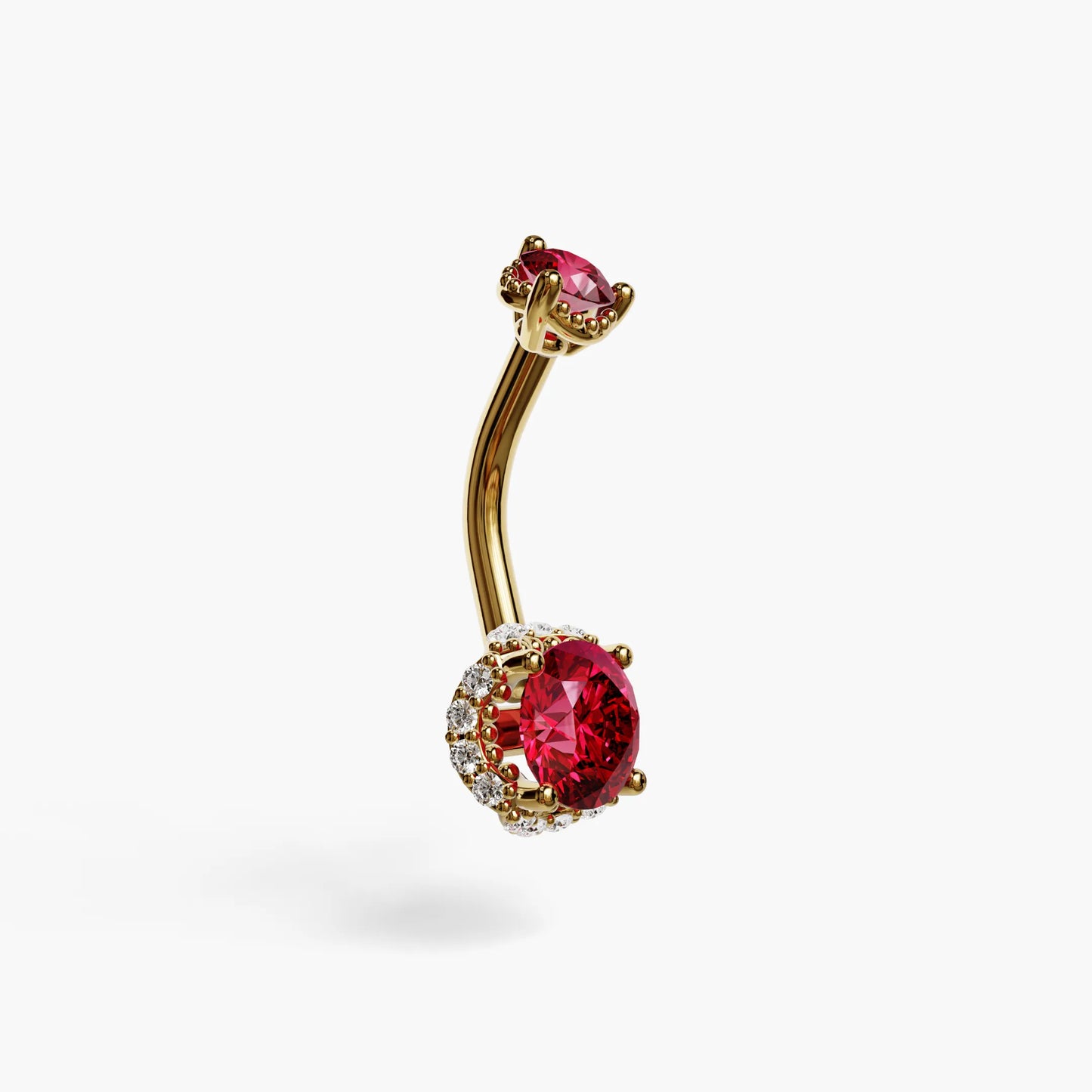 La Femme Cherry 1.1 ct. Belly Ring