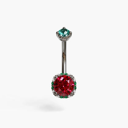 La Femme Dolce Vita 1.1 ct. Belly Ring White Gold