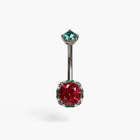 La Femme Dolce Vita 1.1 ct. Belly Ring White Gold
