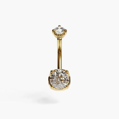 La Femme Orb 1.1 ct. Diamond Belly Ring