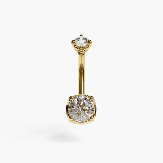 La Femme Orb 1.1 ct. Diamond Belly Ring