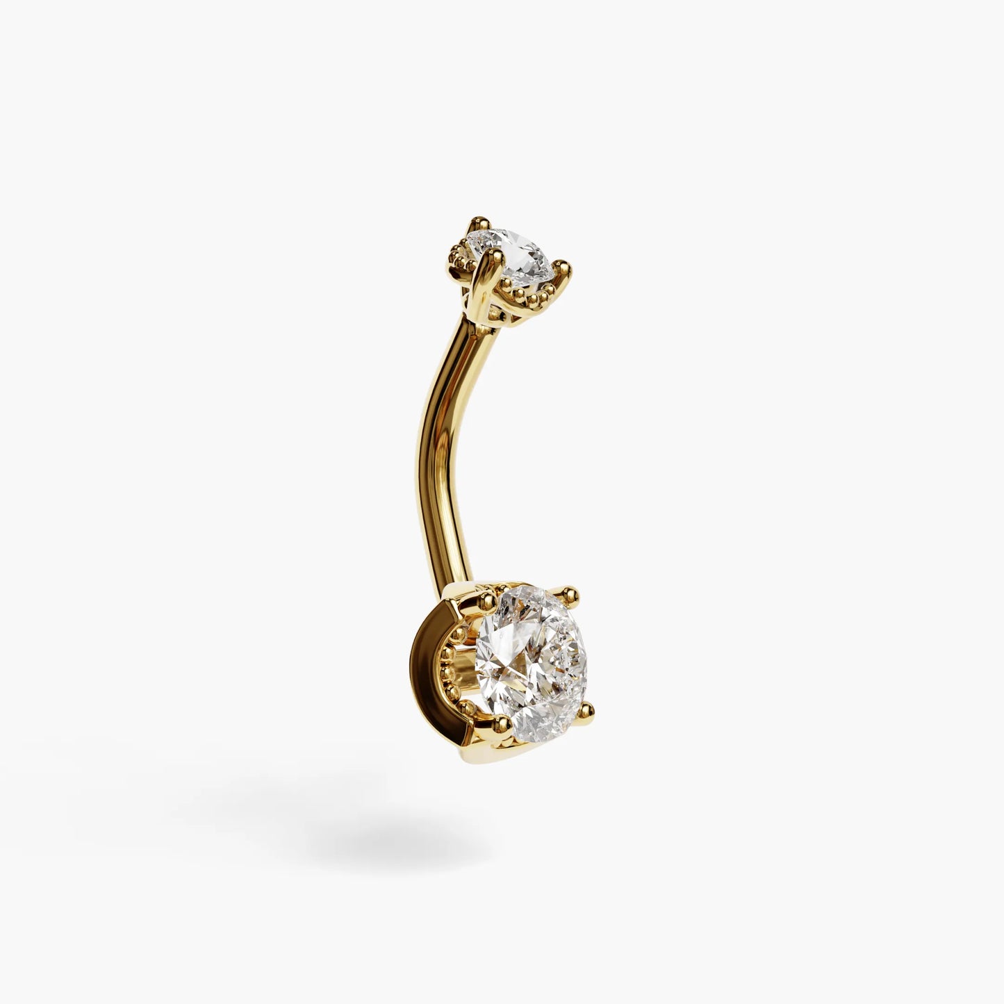 La Femme Orb 1.1 ct. Diamond Belly Ring