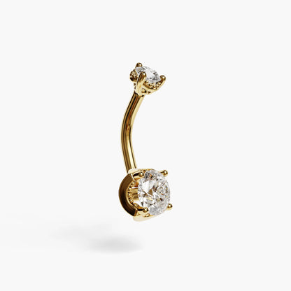 La Femme Orb 1.1 ct. Diamond Belly Ring