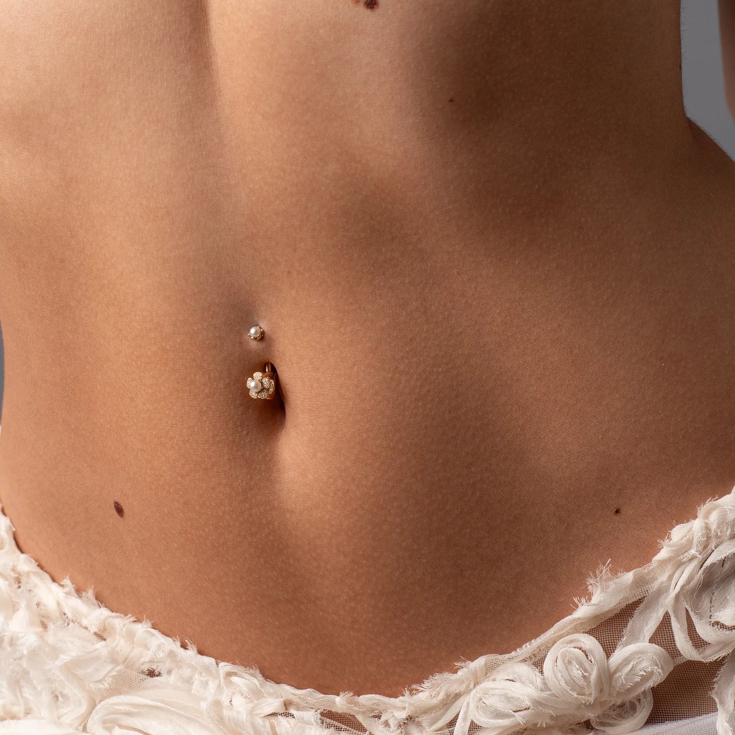 Wildflower Dome Belly Ring
