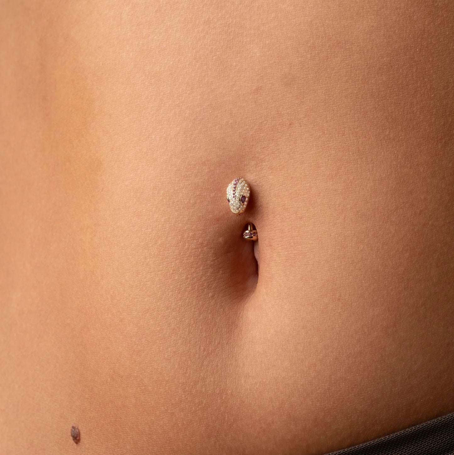 Lure Blush Diamond Belly Ring