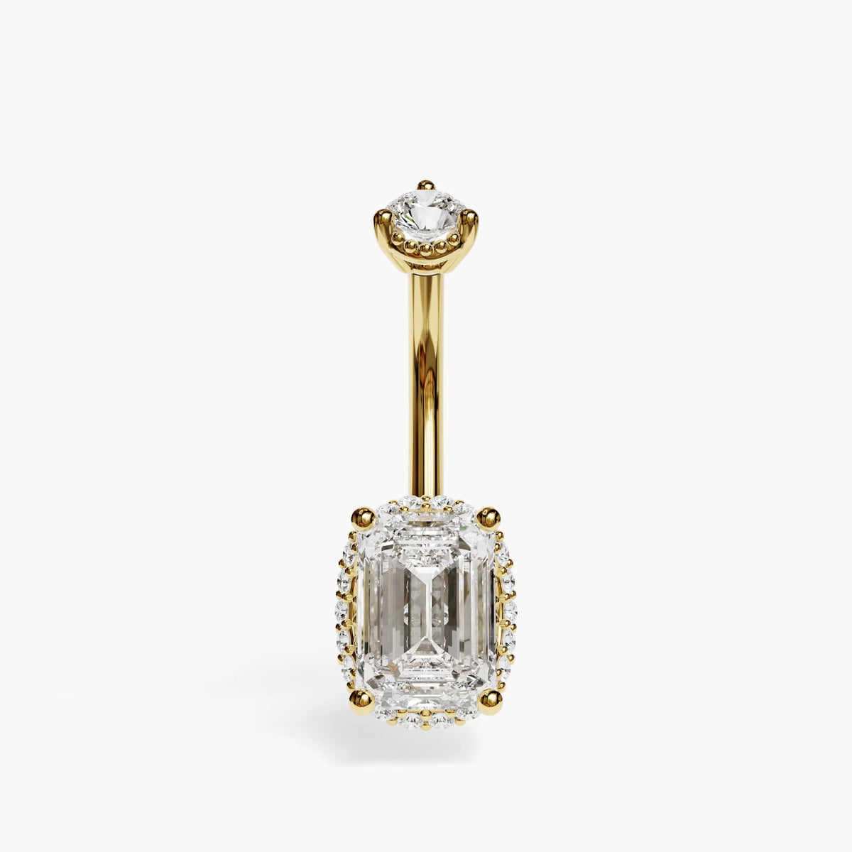 La Femme Emerald Pavé 1.1 ct. Lab Diamond Belly Ring