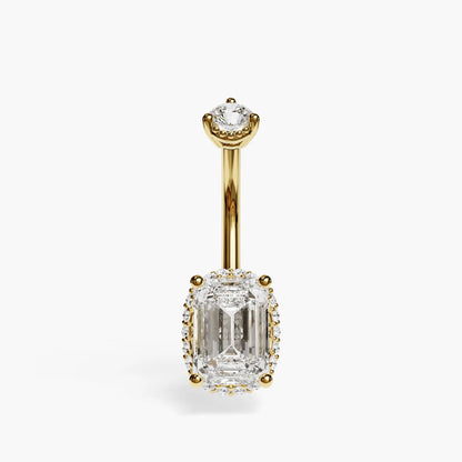 La Femme Emerald Pavé 1.1 ct. Lab Diamond Belly Ring