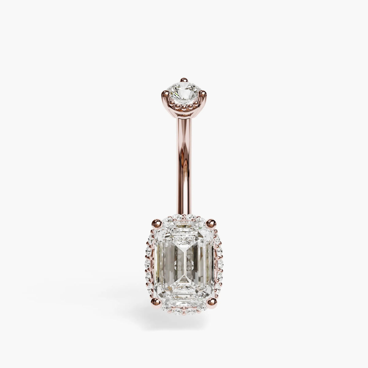 La Femme Emerald Pavé 1.1 ct. Lab Diamond Belly Ring