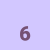 Lab-Sapphire (6mm, Purple)