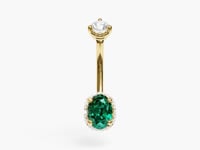 La Femme Envy Pavé 0.9 ct. Belly Ring