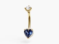 La Femme Eclipse Pavé 1.0 ct. Belly Ring