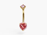 La Femme Blush Pavé 1.0 ct. Belly Ring