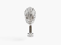 Lure Belly Ring White Gold