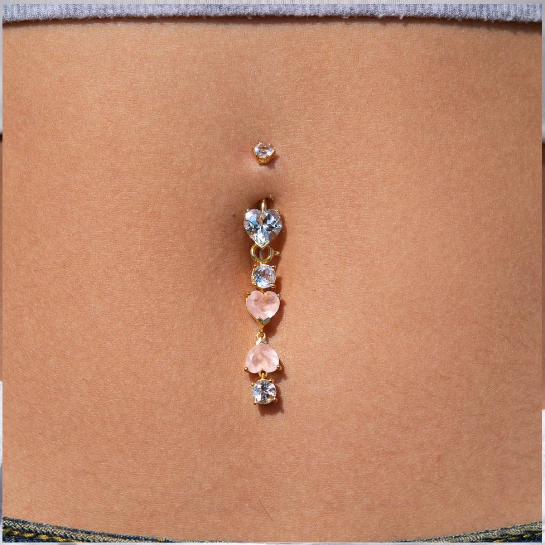 XTRA 'Heart' Gemstone Charm - Jolie Co Jewelry